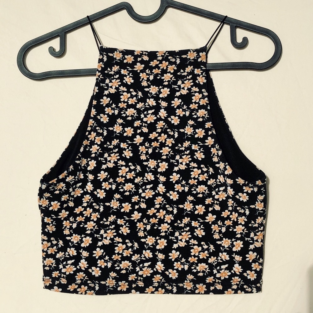 Floral crop top